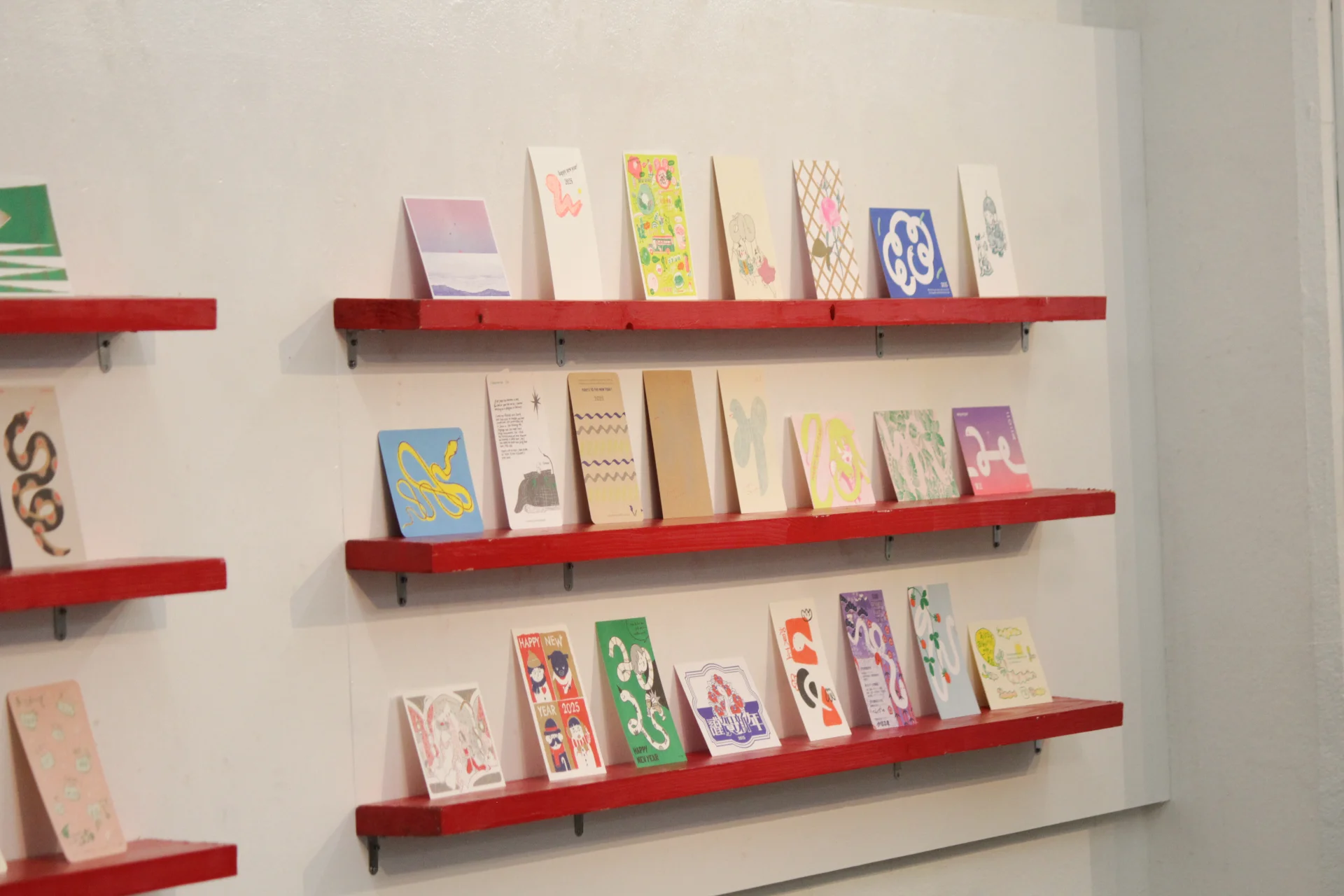 年賀状保管計画企画展の様子