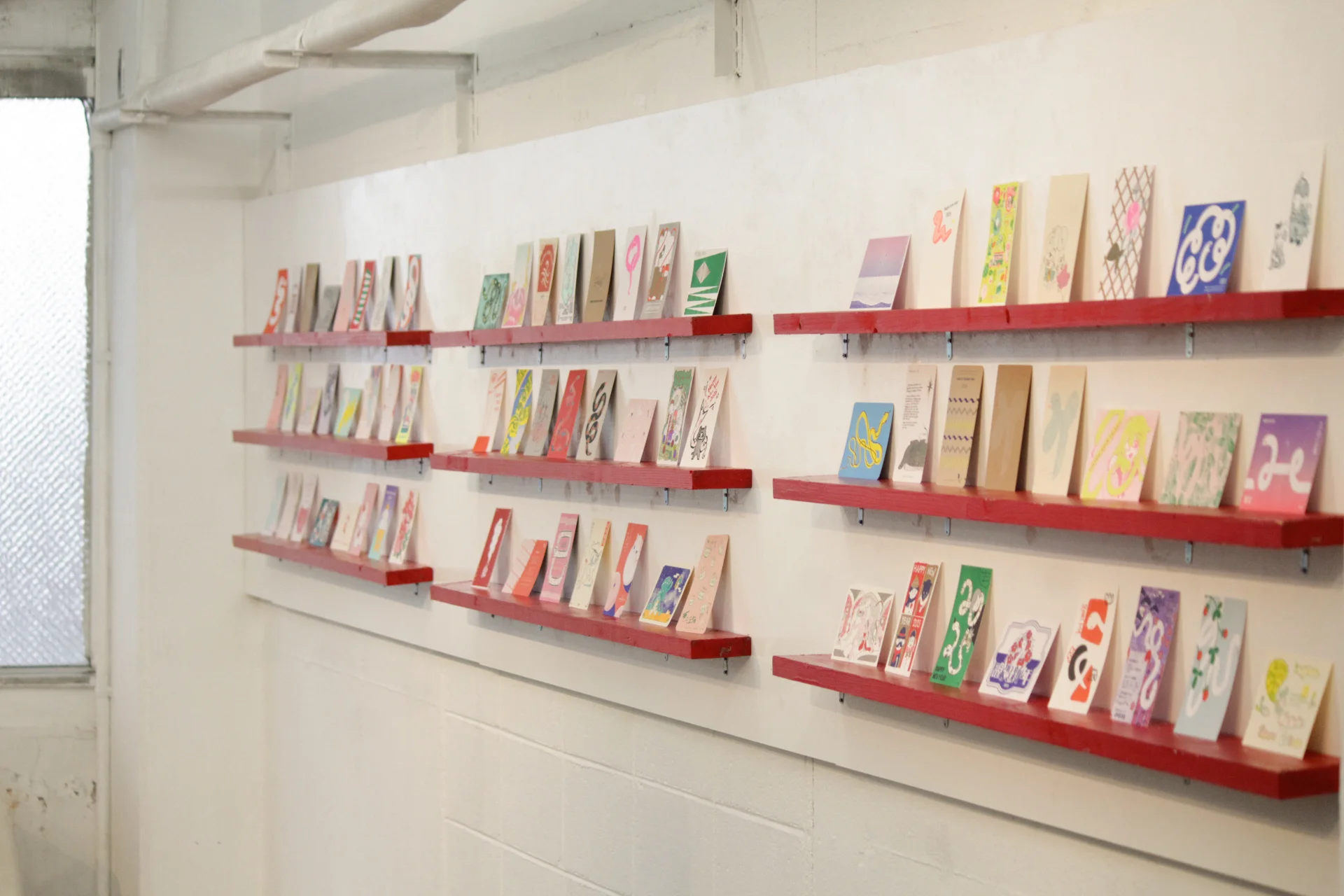 年賀状保管計画企画展の様子